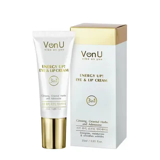 Омолаживающий крем-энергетик для век и губ ENERGY UP! Eye & Lip Cream 25 мл, Von-U