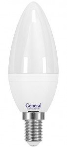 GENERAL ELECTRIC Лампа светодиодная E14 7W 4500K 4K 35x105 пластик/алюминий