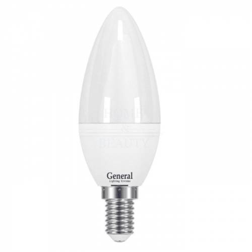 GENERAL ELECTRIC свеча E27 7W 4500K 4K 38x108 пластик/алюминий