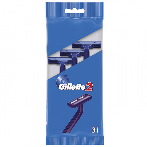 Станок для бритья одноразовый "G2", GILLETTE, 3 шт