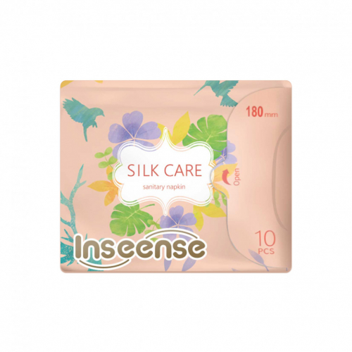 Прокладки ежедневные Inseense Silk Care, 180 мм 10 шт