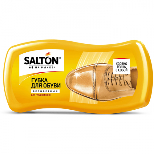 Губка-волна мини, для обуви из гладкой кожи, SALTON