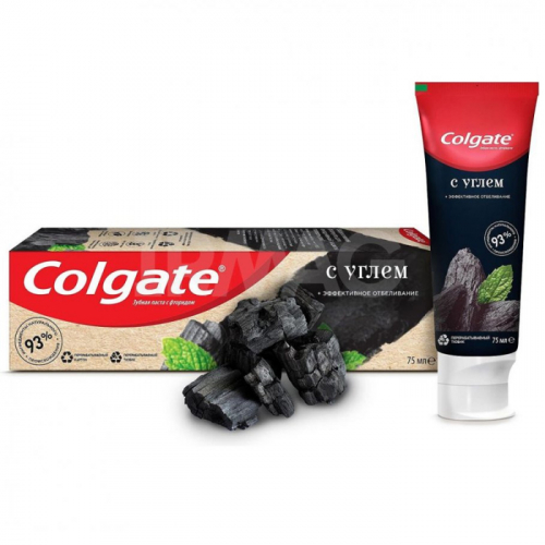 Зубная паста Эффективное отбеливание с углём Naturals COLGATE 75 мл