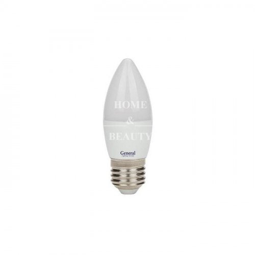 GENERAL ELECTRIC Лампа св/д  Свеча E27 7W(540lm) 2700K 38x108 пластик/алюмин. 650000