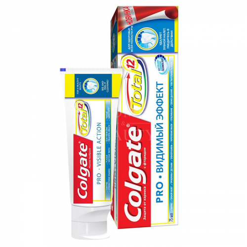 COLGATE Зубная паста Total 12 Pro-Видимый эффект 75 мл