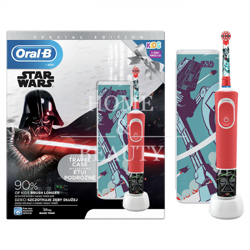 Электрическая зубная щетка Kids «Звездные Войны» 3+ лет, ORAL-B