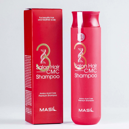 Шампунь для волос восстанавливающий с аминокислотами 3 Salon Hair CMC, MASIL, 300 мл