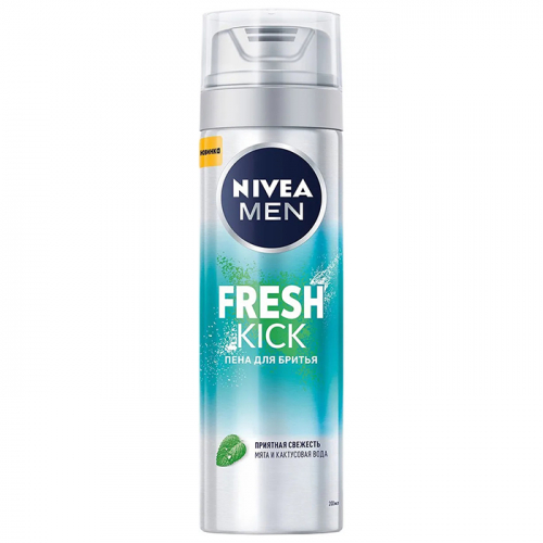 Пена для бритья Men Fresh Kick, NIVEA, 200 мл