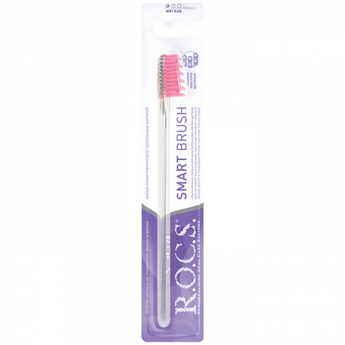 Зубная щетка Модельная мягкая, R.O.C.S. (цвет: mix)