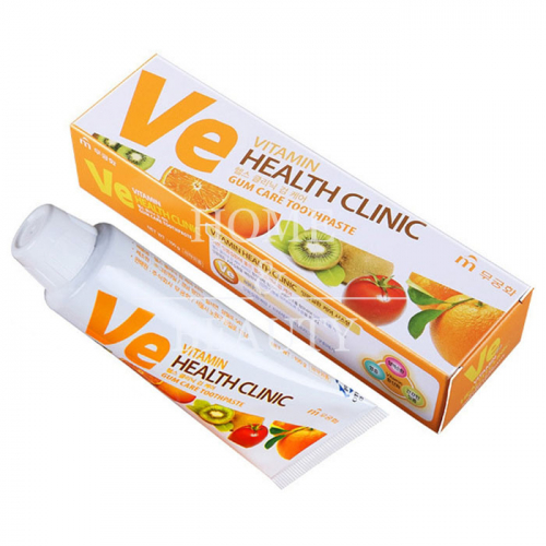 MUKUNGHWA Зубная паста "Vitamin Health Clinic" с витаминами  для профилактики заболеваний десен 100гр