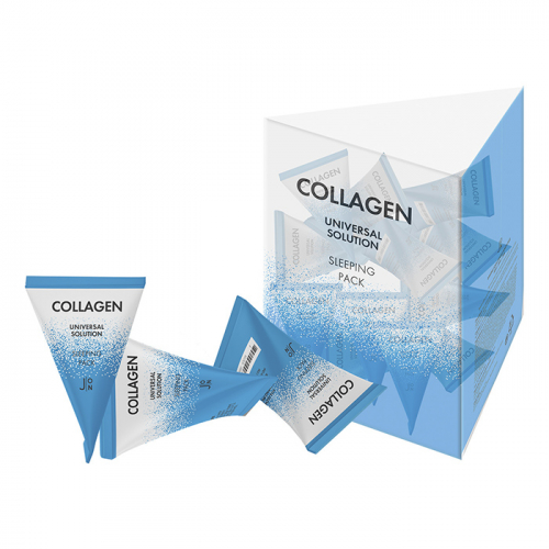 Ночная маска с коллагеном J:ON Collagen Universal Solution Sleeping Pack, 5 г
