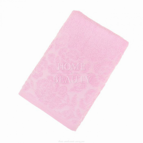 ЭТЕЛЬ Полотенце махровое Флоренция розовый 70*140 см, 100% хлопок, 400гр/м2 