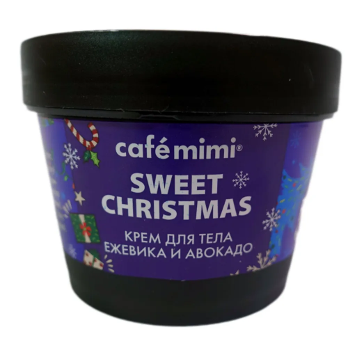  Крем для тела SWEET CHRISTMAS (стакан), CAFE MIMI 110 мл LIMITED*