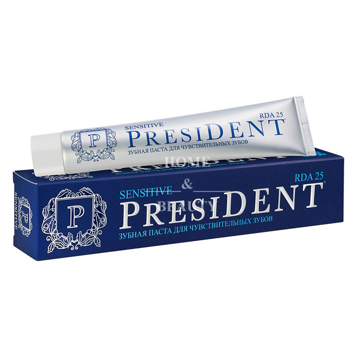 зубная паста президент для чувствительных