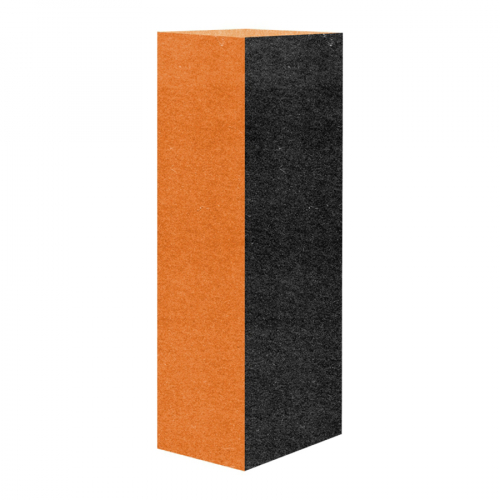 Блок шлифовальный черно-оранжевый JESS NAIL ZJNB-1