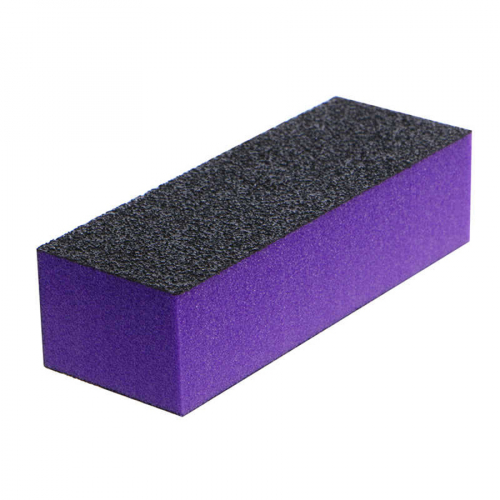 Блок шлифовальный черно-фиолетовый JESS NAIL В-012