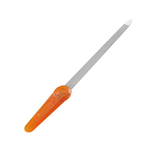 Пилка металлическая оранжевая ручка ZINGER FB-5202 (7")