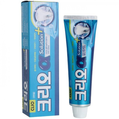 Зубная паста для естественной белизны Alpha solution plus toothpaste, CLIO,120г.