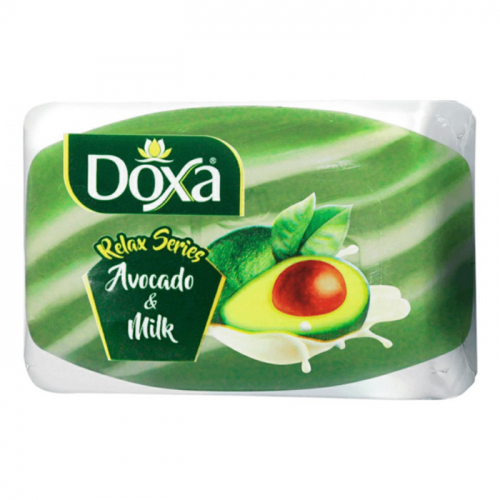 Мыло Relax Series глицериновое DOXA 80 гр Авокадо молоко