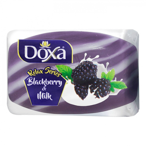 Мыло Relax Series глицериновое DOXA 80 гр Ежевика молоко