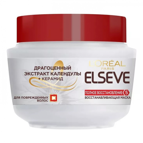 Маска для волос ELSEVE Комплексное восстановление, L'OREAL PARIS, 300 мл