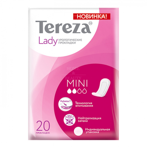 TEREZA LADY Прокладки урологические для женщин Mini 20 штук