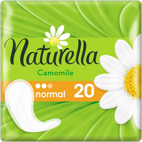 Прокладки ежедневные Camomile Normal Single, NATURELLA, 20 шт