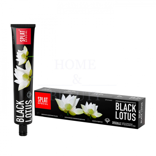 SPLAT Зубная паста Black Lotus 75мл