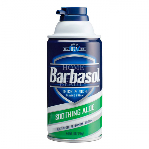 BARBASOL Крем-пена для бритья смягчающая с экст. алоэ Soothing Aloe Shaving Cream марки 283г