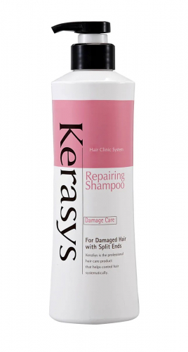 Шампунь для поврежденных волос Восстанавливающий Reparing, KERASYS, 400 мл